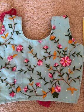 Girls Indian lehenga choli outfit